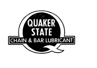 Q QUAKER STATE CHAIN AND BAR LUBRICANT logo