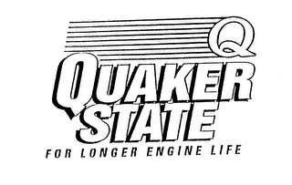 Q QUAKER STATE FOR LONGER ENGINE LIFE logo