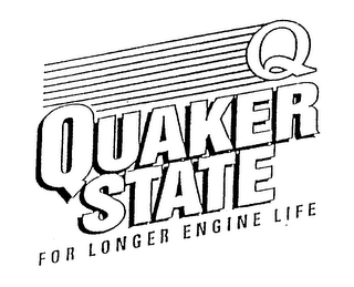 Q QUAKER STATE FOR LONGER ENGINE LIFE logo