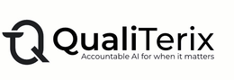 Q QUALITERIX ACCOUNTABLE AI FOR WHEN IT MATTERS logo