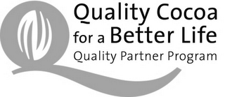 Q QUALITY COCOA FOR A BETTER LIFE QUALITY PARTNER PROGRAM logo