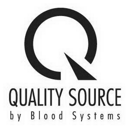 Q QUALITY SOURCE BY BLOOD SYSTEMS logo