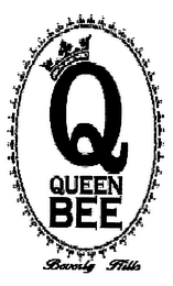 Q QUEEN BEE BEVERLY HILLS logo
