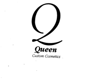 Q QUEEN CUSTOM COSMETICS logo