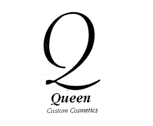 Q QUEEN CUSTOM COSMETICS logo