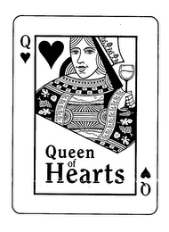 Q QUEEN OF HEARTS logo
