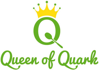 Q QUEEN OF QUARK logo