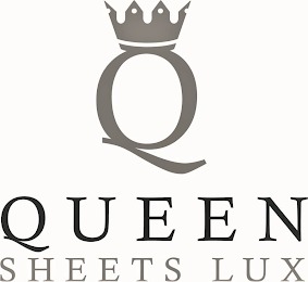 Q QUEEN SHEETS LUX logo