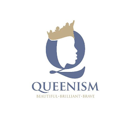 Q QUEENISM BEAUTIFUL · BRILLIANT · BRAVE logo