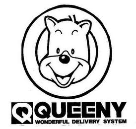 Q QUEENY WONDERFUL DELIVERY SYSTEM logo
