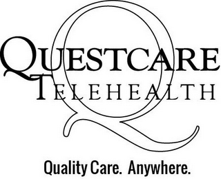 Q QUESTCARE TELEHEALTH QUALITY CARE. ANYWHERE. logo