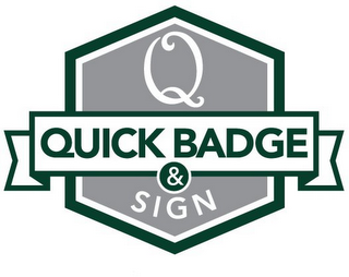 Q QUICK BADGE & SIGN logo