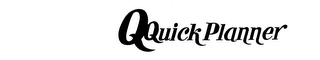 Q QUICK PLANNER