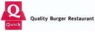 Q QUICK QUALITY BURGER RESTAURANT logo