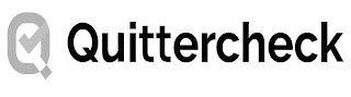 Q QUITTERCHECK logo
