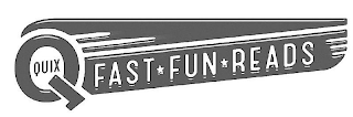 Q QUIX FAST FUN READS logo