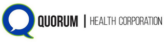 Q QUORUM | HEALTH CORPORATION logo