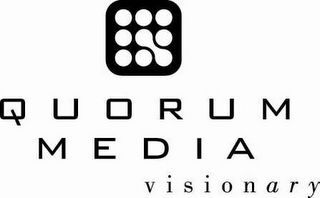 Q QUORUM MEDIA VISIONARY logo