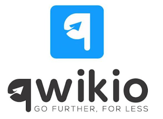 Q QWIKIO GO FURTHER, FOR LESS logo
