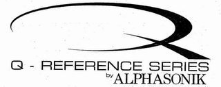Q REFERENCE SERIES BY ALPHASONIK logo