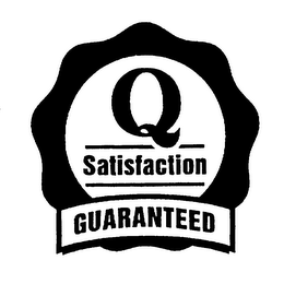 Q SATISFACTION GUARANTEED logo