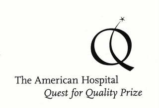 Q THE AMERICAN HOSPITAL QUEST FOR QUALITY PRIZE logo