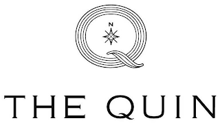 Q, THE QUIN, N logo
