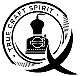 Q · TRUE CRAFT SPIRIT · logo