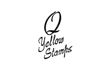 Q YELLOW STAMPS logo