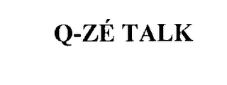 Q-ZE TALK logo