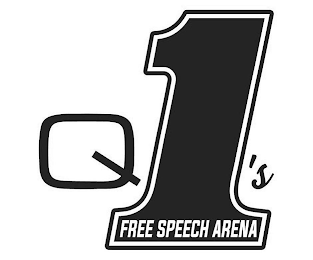 Q1'S FREE SPEECH ARENA logo