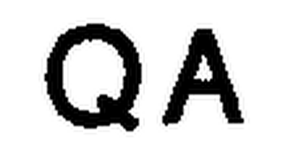QA logo