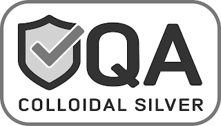 QA COLLOIDAL SILVER logo