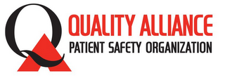 QA QUALITY ALLIANCE PATIENT SAFETY ORGANIZATION logo