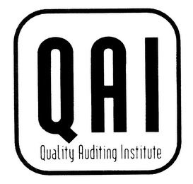 QAI QUALITY AUDITING INSTITUTE logo