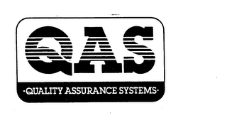 QAS QUALITY ASSURANCE SYSTEMS logo