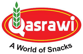 QASRAWI A WORLD OF SNACKS logo