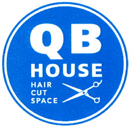 QB HOUSE HAIR CUT SPACE logo