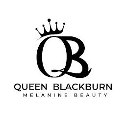 QB QUEEN BLACKBURN MELANINE BEAUTY logo