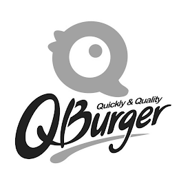 QBURGER QUICKLY & QUALITY logo