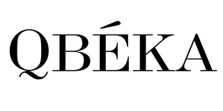 QBÉKA logo