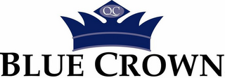 QC BLUE CROWN logo