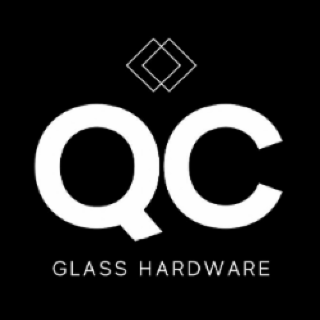 QC GLASS HARDWARE logo