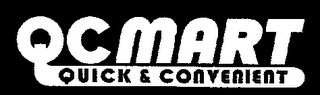 QC MART QUICK & CONVENIENT logo