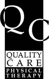QC QUALITY CARE PHYSICAL THERAPY logo