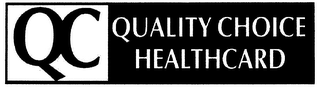 QC QUALITY CHOICE HEALTHCARD logo