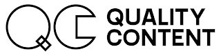 QC QUALITY CONTENT logo