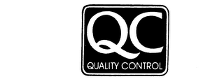 QC QUALITY CONTROL logo