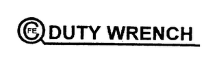 QCFE DUTY WRENCH logo