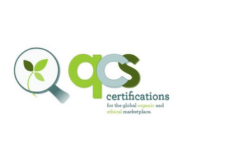 QCS CERTIFICATIONS FOR THE GLOBAL ORGANIC AND ETHICAL MARKETPLACE logo